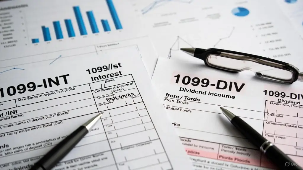 1099-INT vs 1099-DIV
